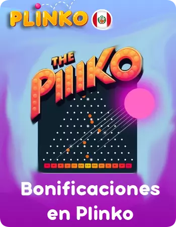 Bonos para el juego Plinko